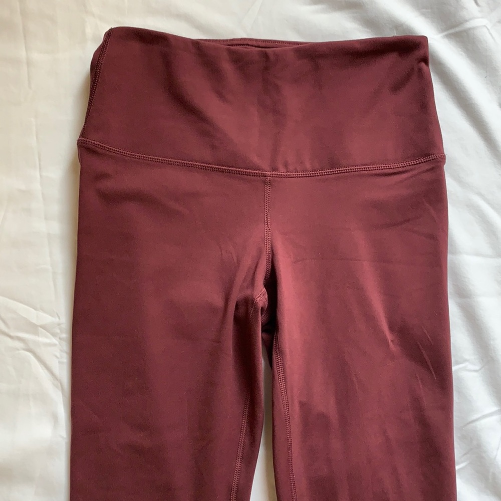 Maroon Yoga Pants